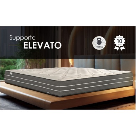 MATERASSO SINGOLO IN MEMORY FOAM 160 X 190 H. 28 CONFORT DELUXE 