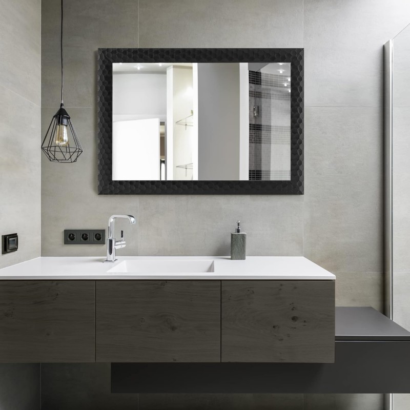 Grande Specchio Decorativo da Parete Rettangolare Specchio Bagno