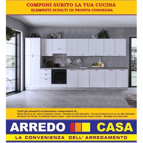 BASE INCASSO FORNO E PIANO COTTURA L. 60 H. 88 - Arredo Casa