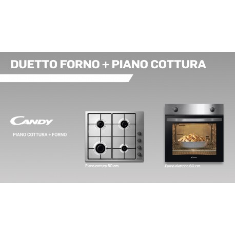 DUETTO ELETTRODOMESTICI CANDY  INCASSO   FORNO / PIANO COTTURA DA 60