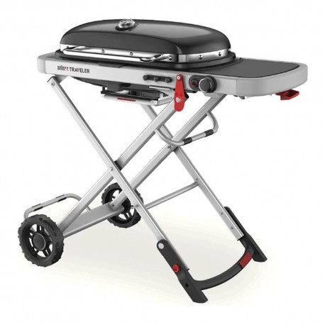 BARBECUE WEBER GPL TRAVELER PLUS PIEGHEVOLE E  CARRELATO 