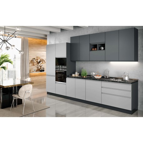 CUCINA COMPONIBILE MODELLO KETTY CON LAVASTOVIGLIE