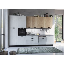 CUCINA COMPONIBILE MODELLO VENEZIA  CON LAVASTOVIGLIE VERSIONE SX