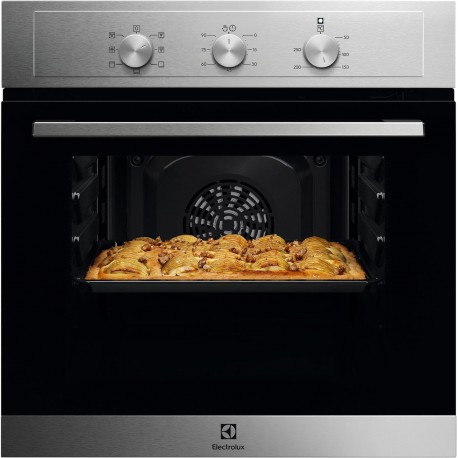 FORNO INCASSO ELETTROLUX SERIE 300 ESTETICA INOX ANTIMPRONTA MULTIFUNZIONE 58L CLASSE A